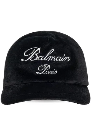 Balmain Logo-embroidered cap
