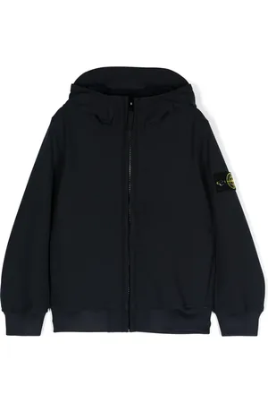 Stone Island Compass-motif hooded jacket