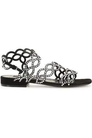 Sergio Rossi Sr Mermaid crystal-embellished sandals