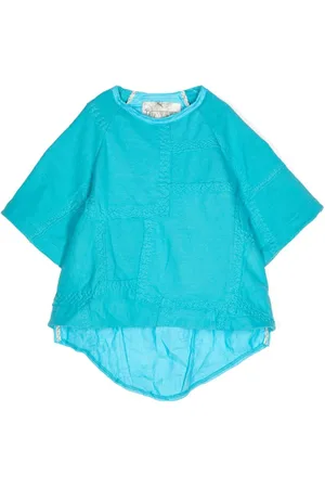 BY WALID Patchwork cotton t-shirt