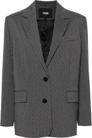 Maje Rhinestone-embellished blazer