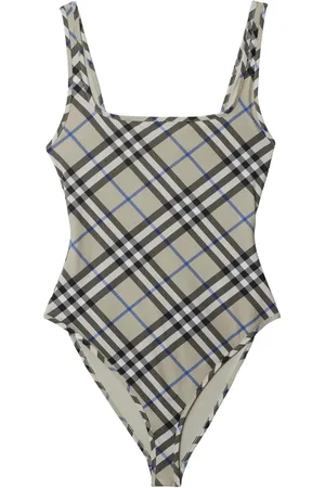 Burberry Vintage Check-print swimsuit