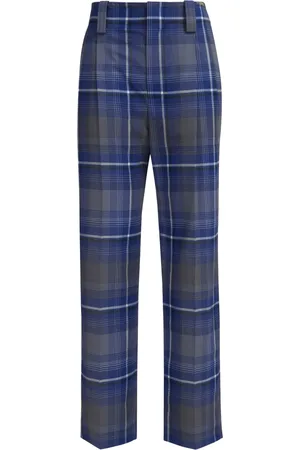 Marni Check-print tailored trousers