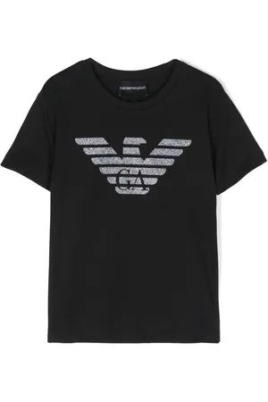 Emporio Armani Logo-print cotton T-shirt