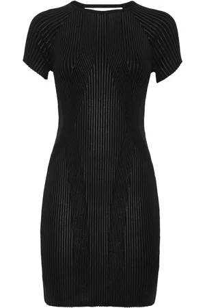 Philipp Plein Coated cut-out minidress