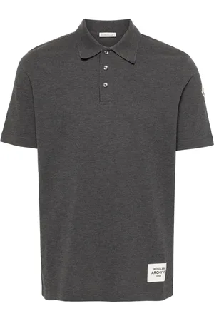 Moncler Piqué-weave polo shirt