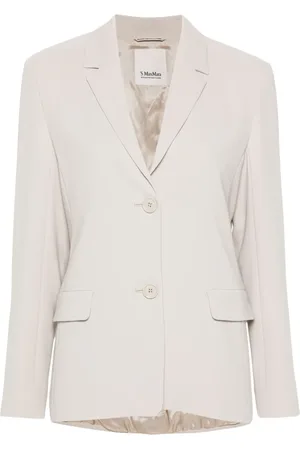 Max Mara Single-breasted textured blazer