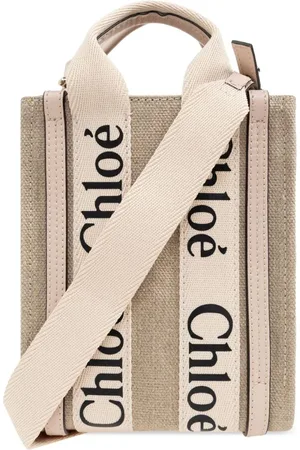 Chloé Mini Woody North South tote bag