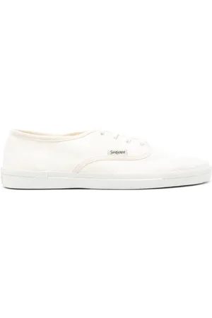 Saint Laurent Lace-up canvas sneakers