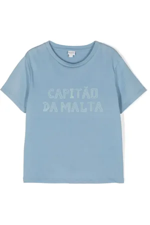 KNOT Capitão-print cotton T-shirt