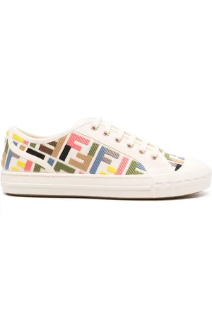 Fendi Domino canvas sneakers