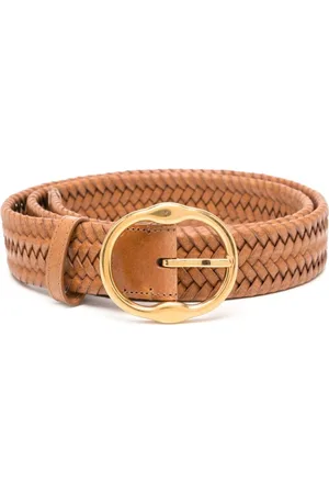 Bally Interwoven-design leather belt