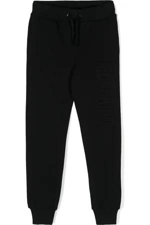 Moschino Logo-embossed jersey track pants