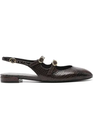 Stuart Weitzman Benni MJ slingback ballerinas