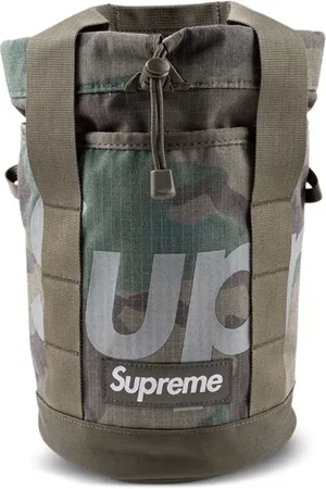 Supreme Box-logo ripstop cinch bag