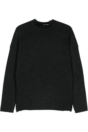 ISABEL BENENATO Seam-detail drop-shoulder jumper