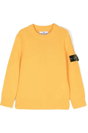 Stone Island Compass badge knitted jumper
