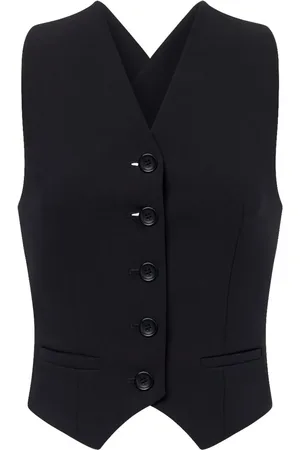 Serafini Open-back buttoned vest