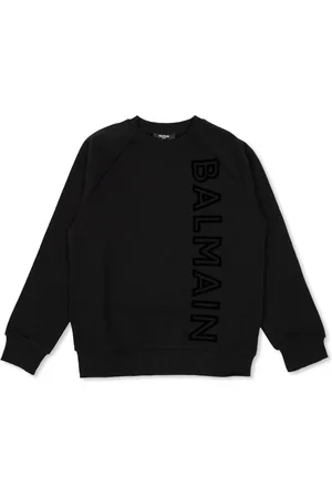 Balmain Logo-print cotton sweatshirt