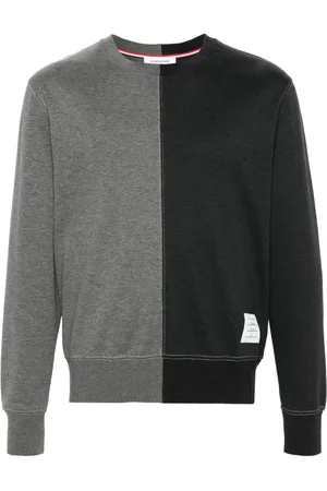 Thom Browne Colour-block cotton jumper
