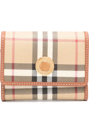 Burberry Small check-pattern wallet