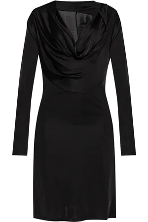 Helmut Lang Cowl-neck dress