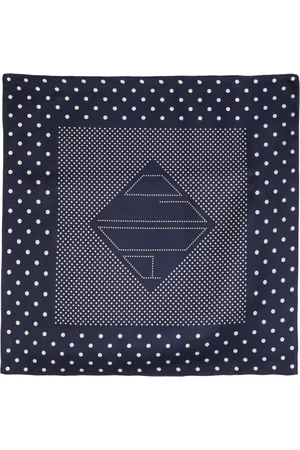 Ralph Lauren Polka-dot silk scarf