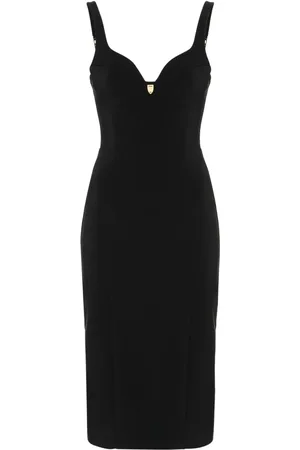 Elisabetta Franchi Cup-cut midi dress