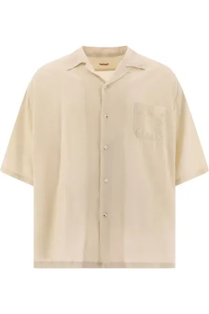 KAPITAL Lyocell-linen blend shirt