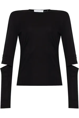 Helmut Lang Astro Crew split-elbow top