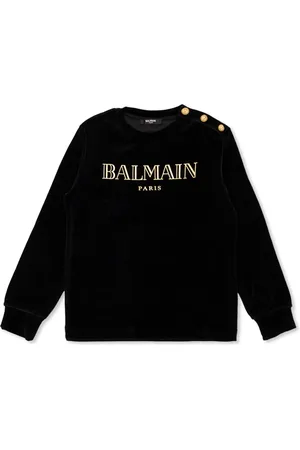 Balmain Logo-print cotton sweatshirt