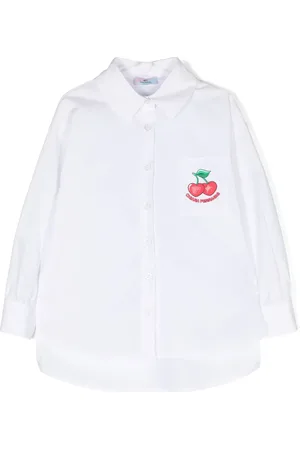 Chiara Ferragni Logo-print poplin shirt