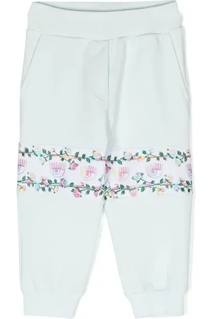 Chiara Ferragni X Monnalisa Eyelike-print track pants