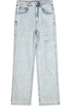 Izzue Straigh-leg ripped jeans
