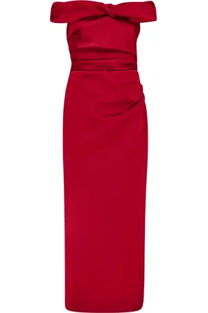 RACHEL GILBERT Daria open-shoulder midi dress