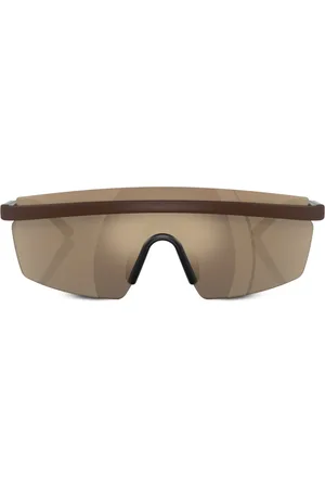 Oliver Peoples R-4 mask-frame sunglasses