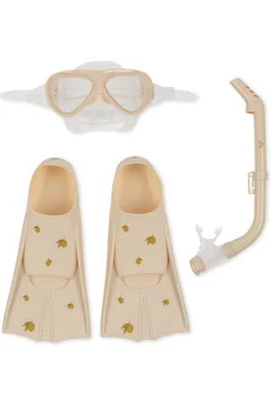 Konges Sløjd Mello Lemon-print snorkel set