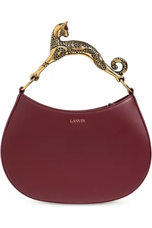 Lanvin Sculpted cat-handle tote bag