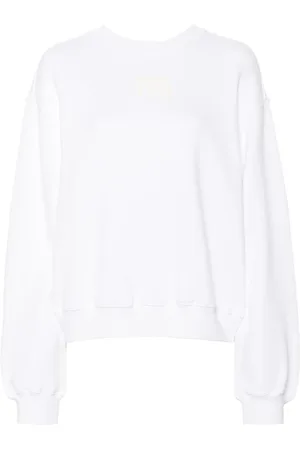Alexander Wang Logo-embossed cotton sweatshirt