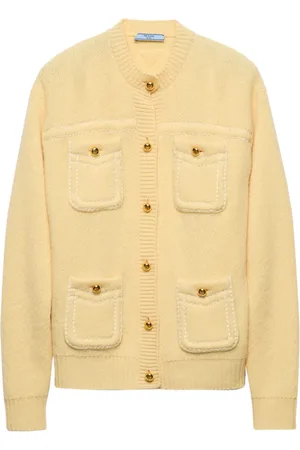 Prada Multiple-pockets cashmere cardigan