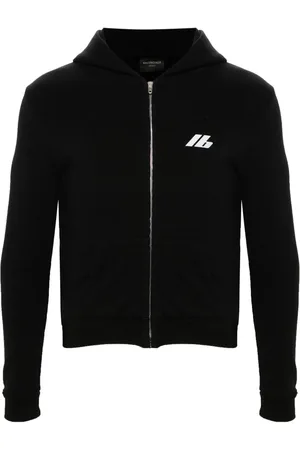 Balenciaga HOODIE SMALL ZIP-UP ACTIVEWEAR SUPER STR TERRY COT
