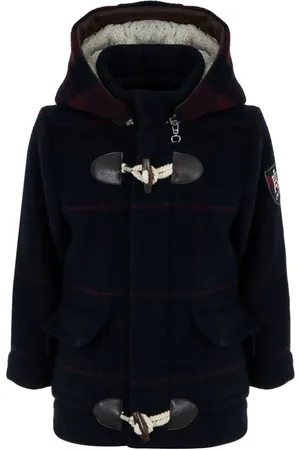 Lapin House Hooded duffle coat