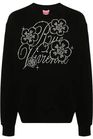 Kenzo Constellation-embroidered cotton sweatshirt