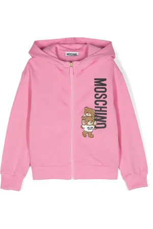 Moschino Teddy Bear zip-up hoodie