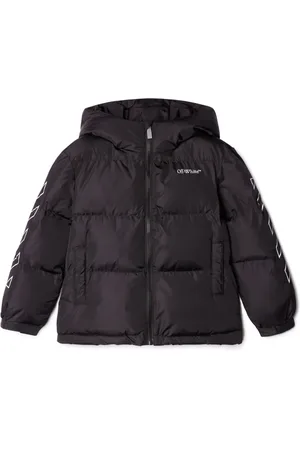 OFF-WHITE Bookish Diag quilted puffer jacket