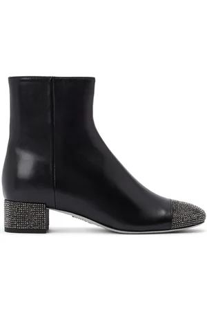 RENE CAOVILLA 40mm Bonien crystal-embellished ankle boots