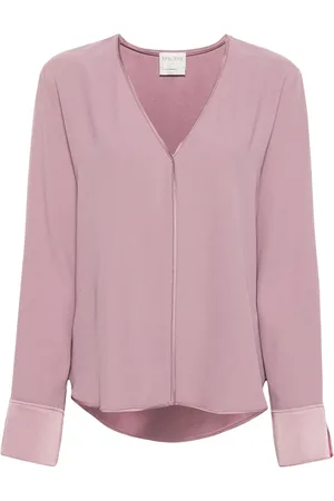 FORTE FORTE V-neck crepe blouse