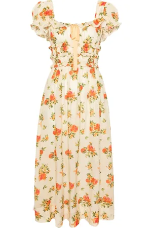 Doen Clarinet floral-print midi dress