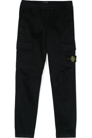 Stone Island Compass-badge tapered trousers