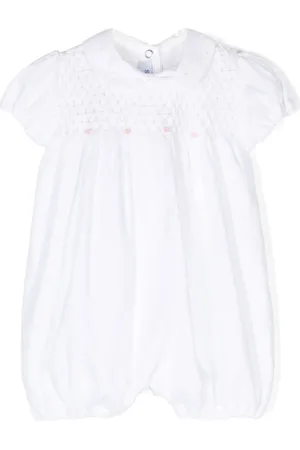 SIOLA Smocked-panel shorties